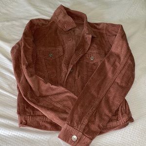 Pink corduroy jacket like brand new